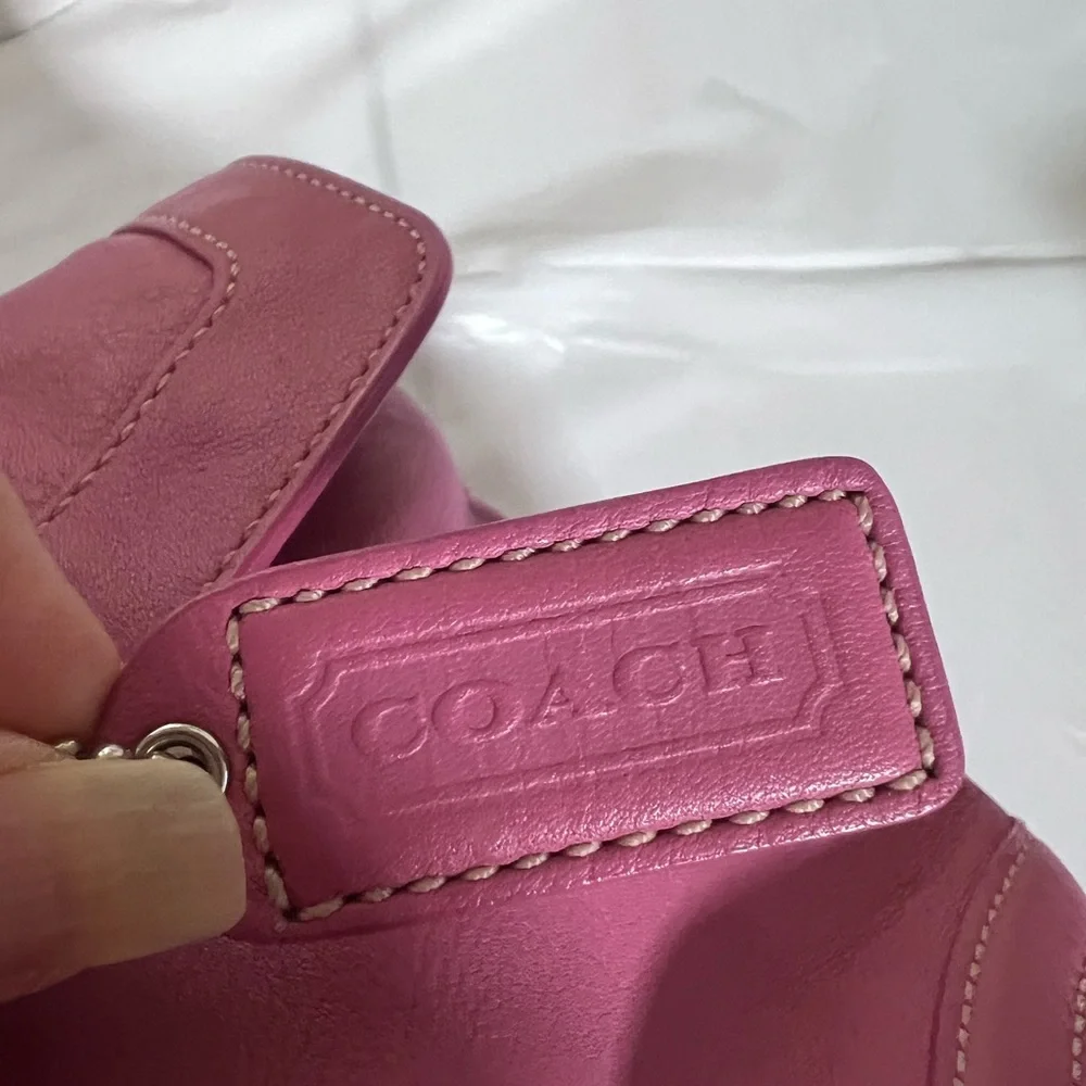 Coach Vintage Pink Leather Soho Satchel with Silver Hardware - Picture 2 of 12